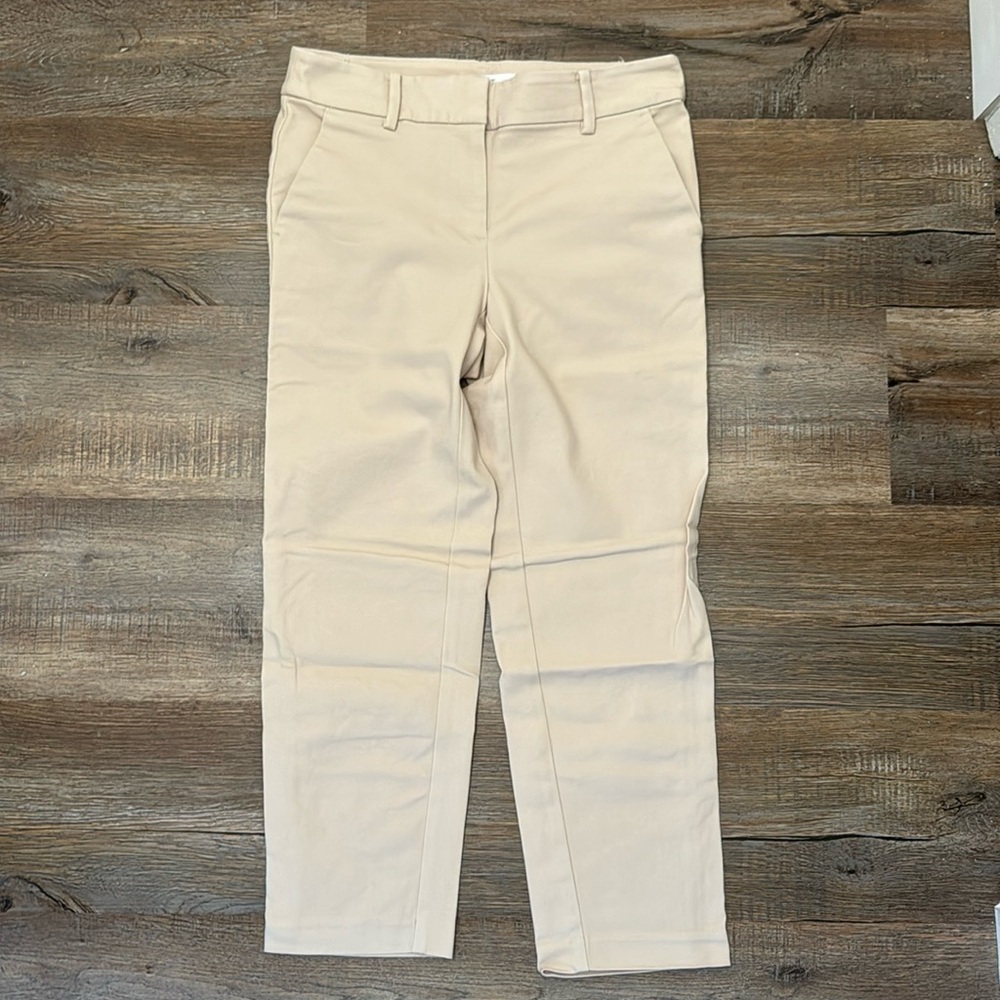 LOFT Petite Riviera Slim Pants in Doubleweave, Size 0P